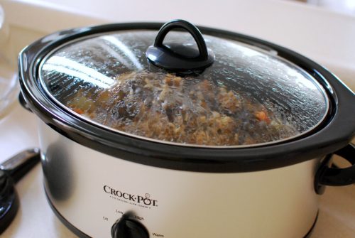 how to simplify cooking, Throw Something in the Crock Pot