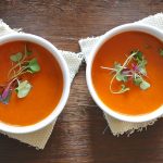 Butternut squash soup - low calorie, low fat, dairy free