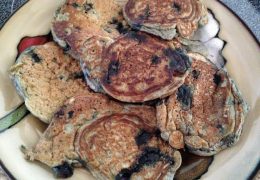 Grain Free Blueberry Pancakes