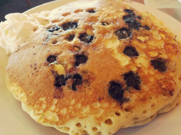 Grain Free Blueberry Pancakes