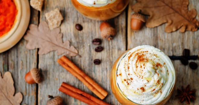 Healthy Pumpkin Spice Latte