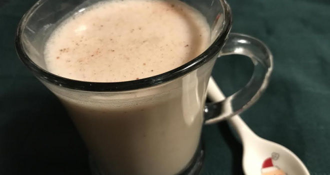 Eggnog Breakfast Shake