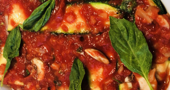 Zucchini Lasagna With Cashew Cheese (grain free, dairy free, guilt free)