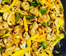 How to Make Healthy Sausage and Peppers